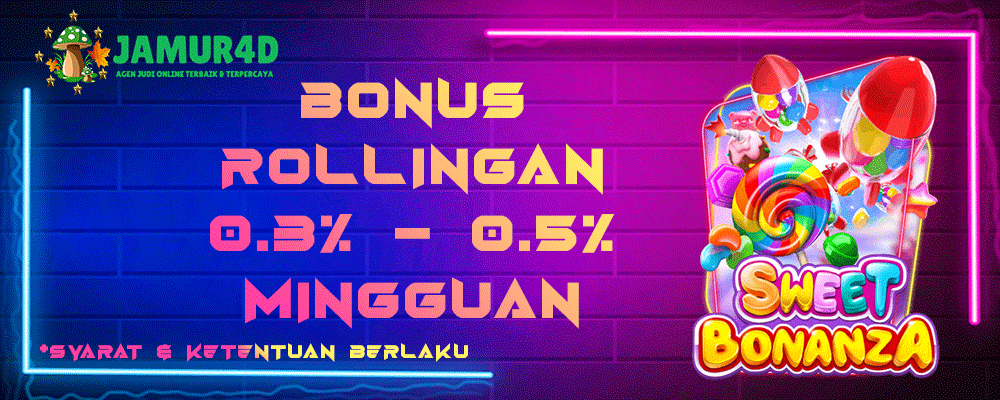 Bonus Rollingan 0.5% (SLOT)